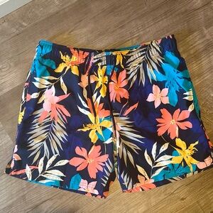 SWIM Floral Print Men's Shorts